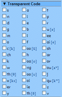 Selectors for a sequence